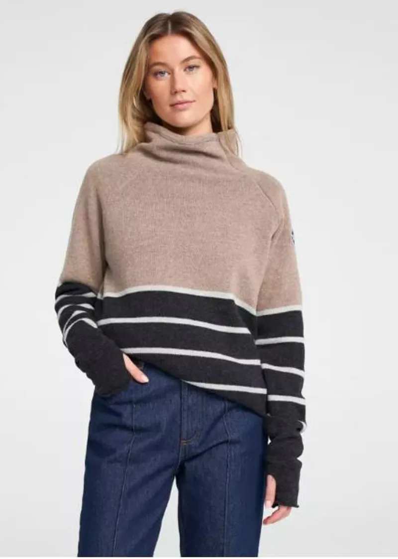 Holebrook Martina Windproof Sweater - Khaki/ Multi